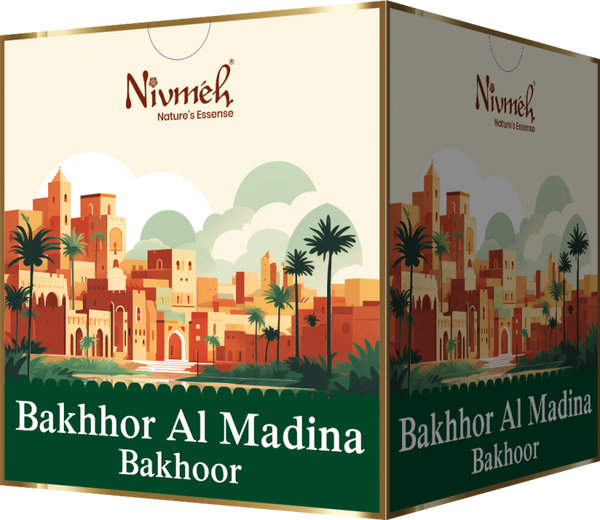 Al Madina Bakhoor 40 Gm glass jar