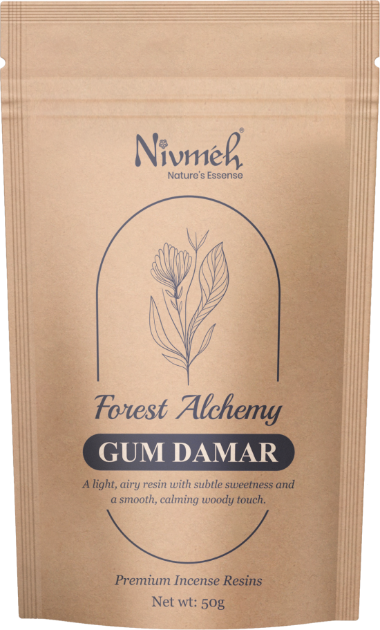 Gum Damar Incense Resin 50 gm standing pauch