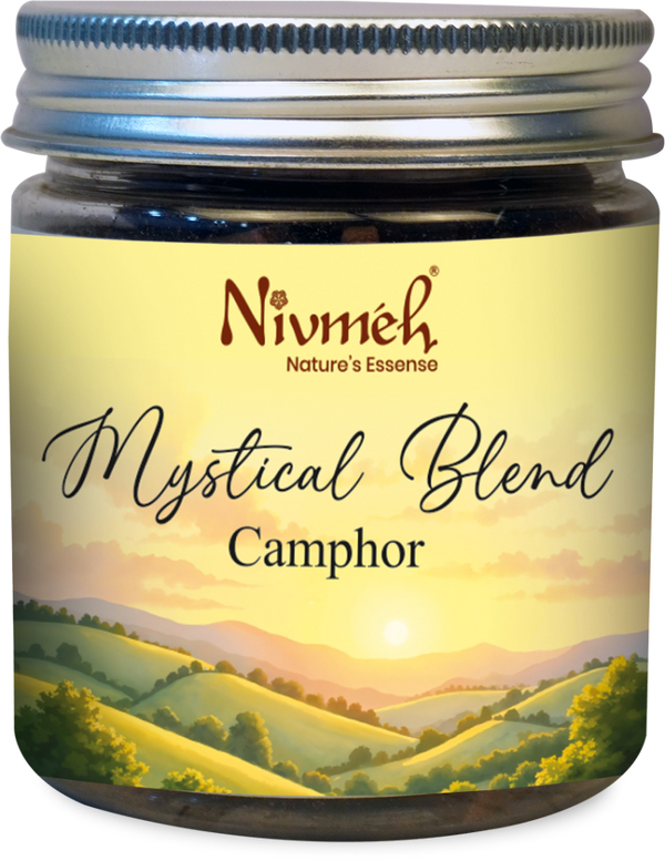 Mystical Blend Bhimsen Camphor 50 gm Glass jar