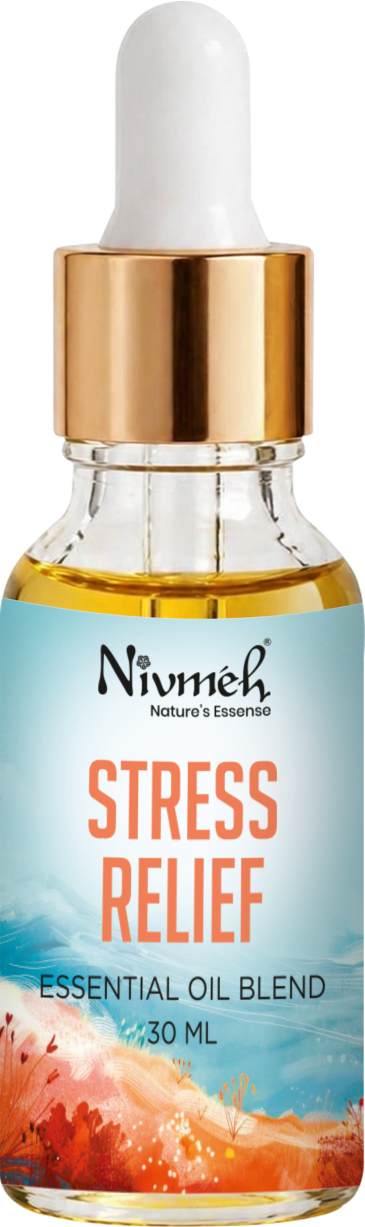 Stress Relief Essential Oil 30 ml glass bottle