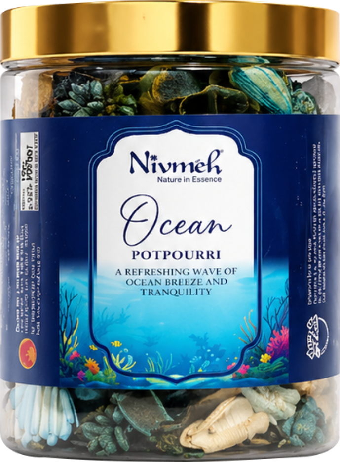 Ocean Potpouri 100 gm jar packing